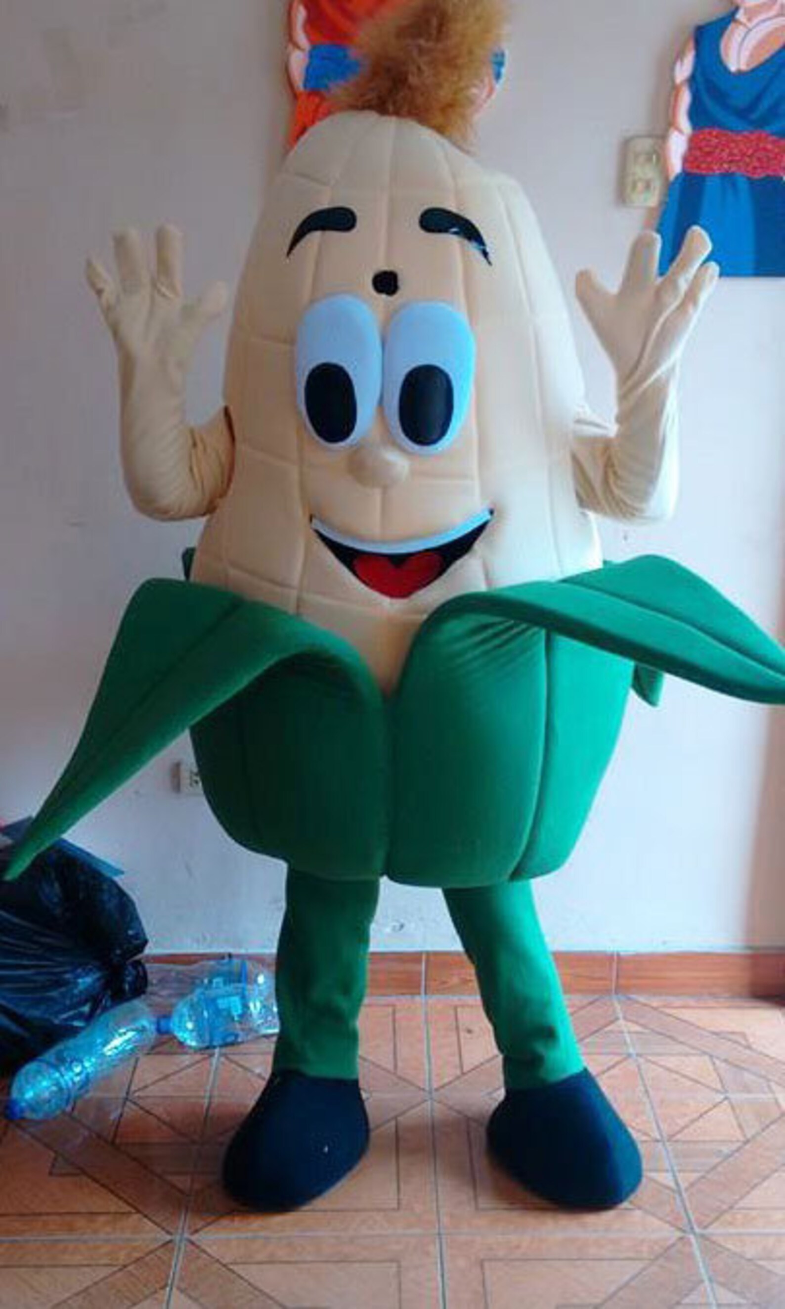 Corn on the Cob Mascot Costume Adult Corn on the Cob Costume Etsy