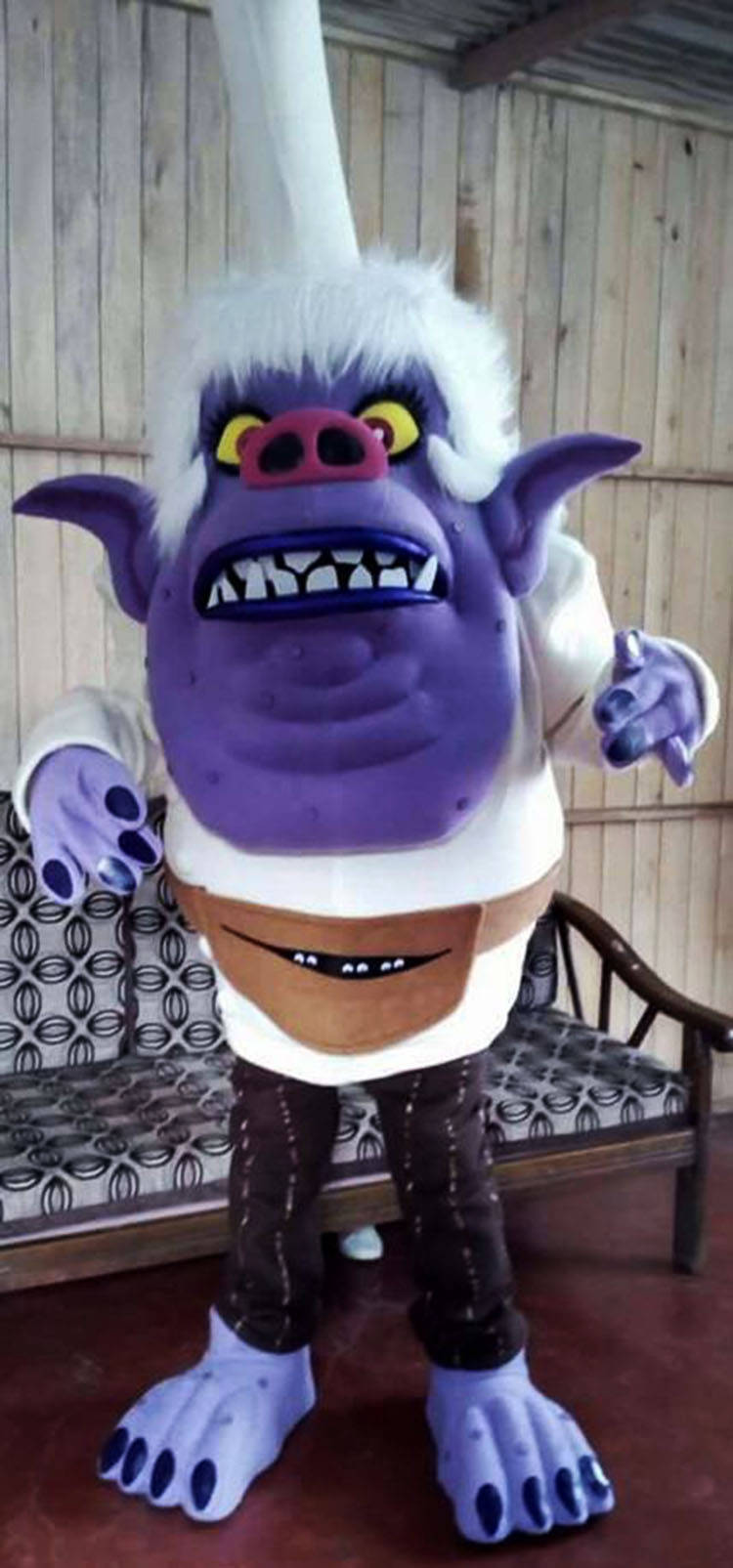 Chef Mascot Costume Adult Trolls Mascot Costume For Sale Etsy
