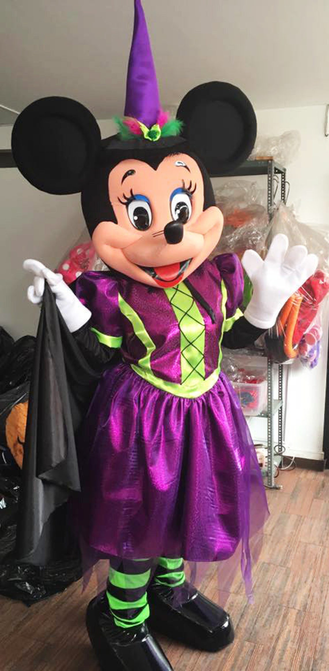 Halloween Minnie Mouse Mascot Costume Adult Halloween Costume  Etsy
