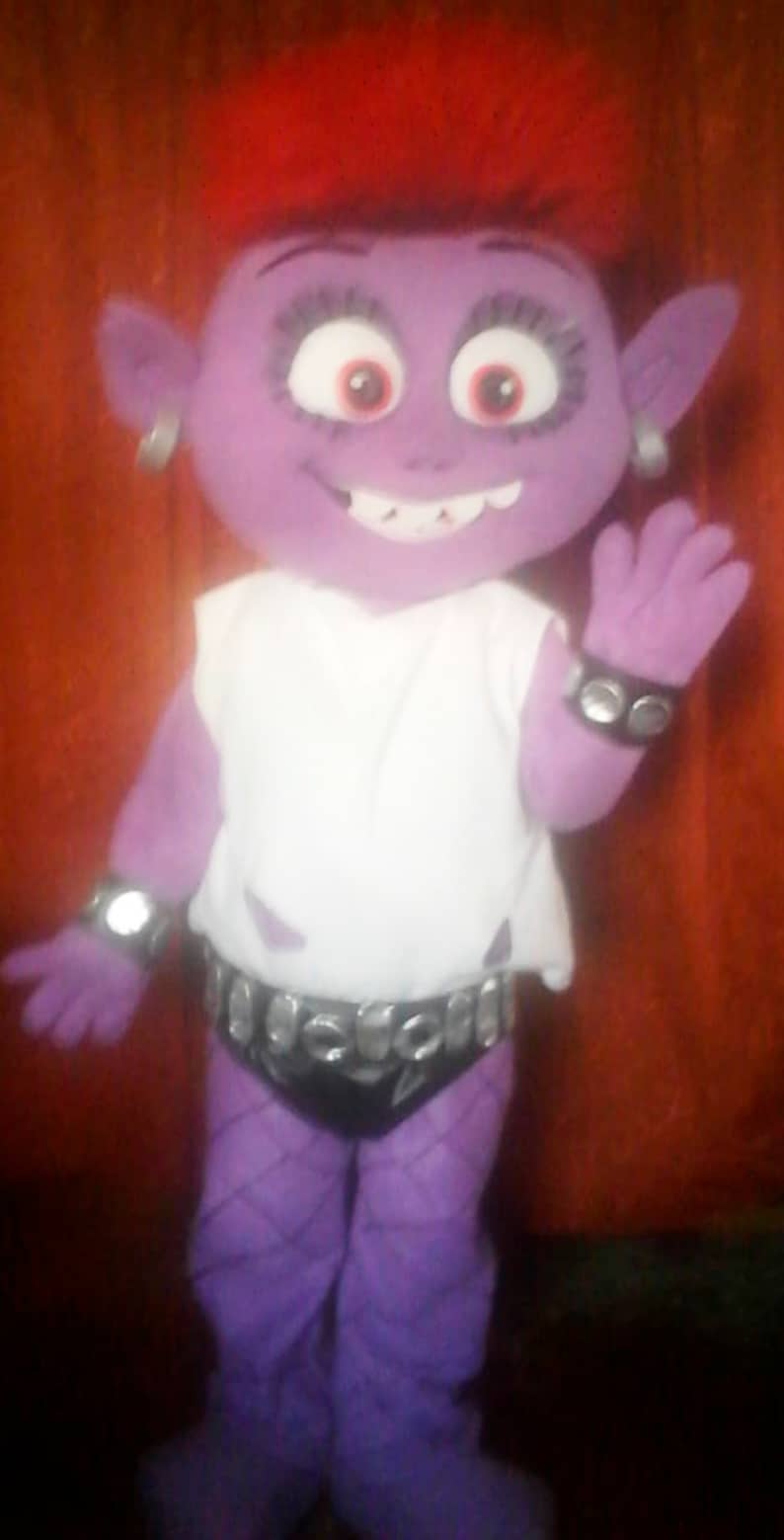Queen Barb Troll Mascot Costume Adult Cartoon Costume For Sale Etsy