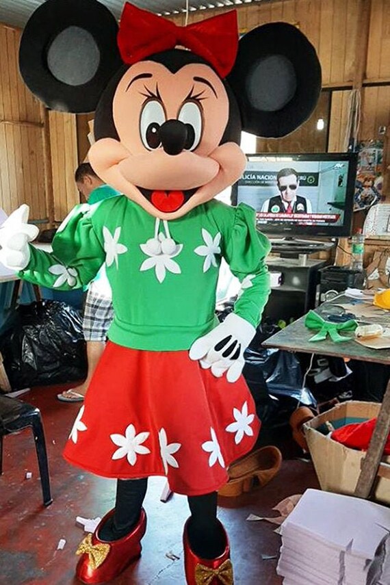 minnie mouse christmas costume