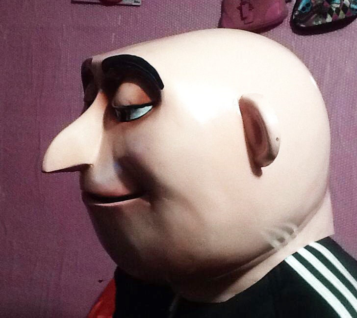 Gru Adult Costume Head Mask For Sale Etsy