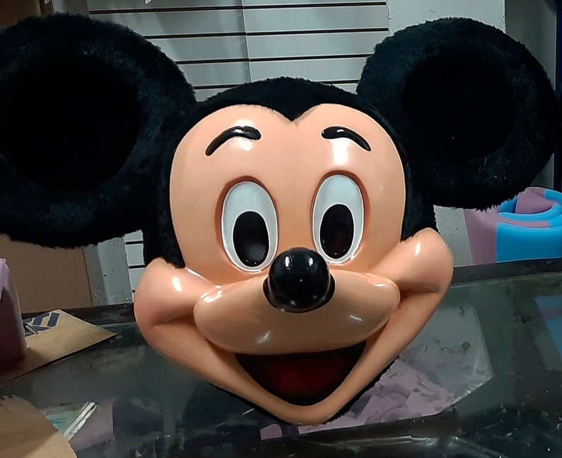 Mickey Mouse Mascot Costume Head Adult Cartoon Costume For Etsy