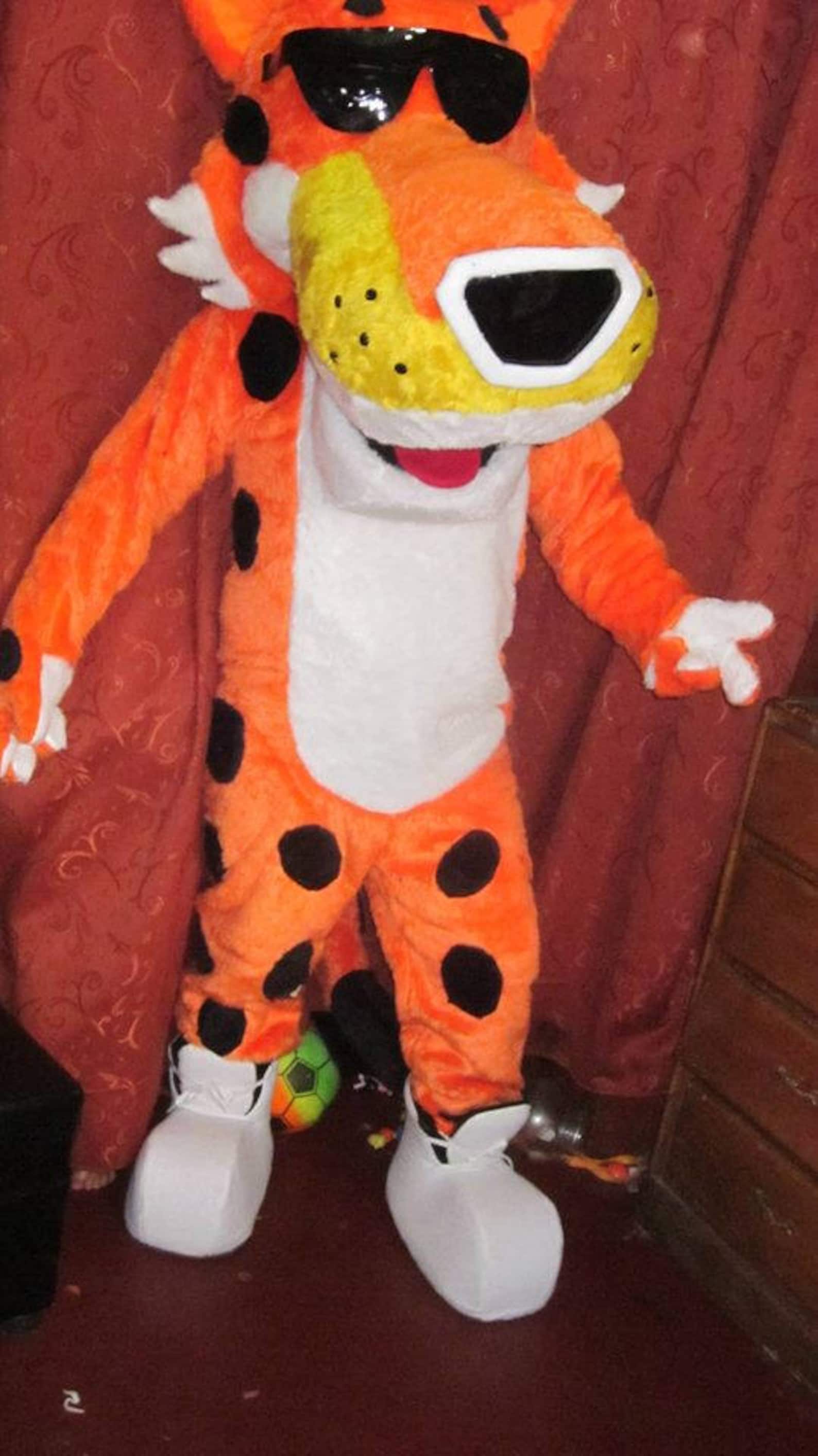 Chester Cheetos Mascot Costume Adult Cartoon Costume For Sale Etsy