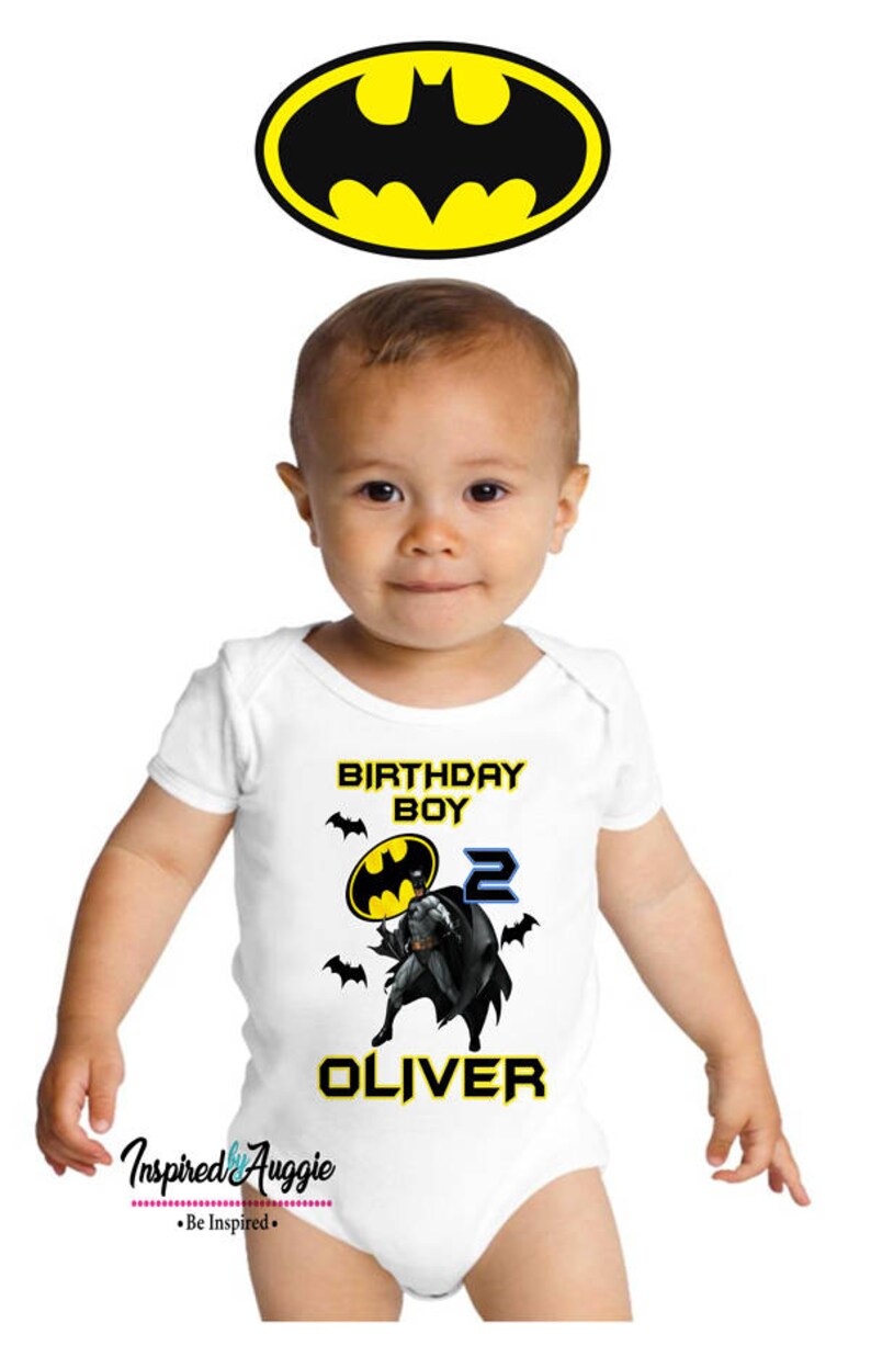 Batman Matching Shirts Personalized Batman Birthday Shirt Batman Dark Knight Rises Batman Themed Birthday Shirt