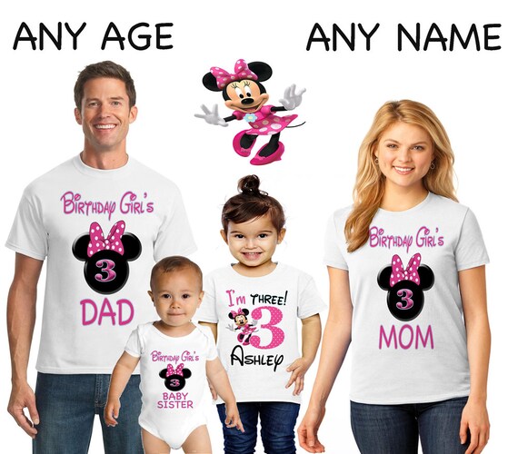 minnie mouse birthday shirt 2