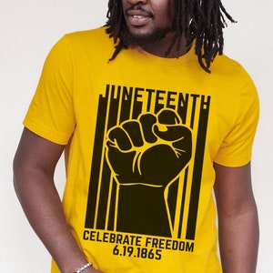 Juneteenth Unisex Tee - June 19th - Black History - National Holiday - African American - ADOS Shirt - American Slavery - Black Owned