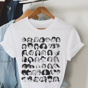 Women of Rap Shirt - Female Rappers Tee - African American Music - Hip Hop Fan - Gift for Black - Black Empowerment - Queen Ladies