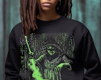 Conjure Woman Sweatshirt: Afrocentric Witch Spell, Black Girl Magic