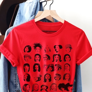 Female Rappers Tee - Hip Hop Ladies - Rap Music - Old School - Black Music History - African American - Feminist Empowerment - Rhyme Queens