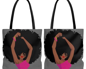 Gifts for Black Women Trust Black Girls Empowerment Tote Trust Black Women Tote Bag Red African American Tote Gifts under 35