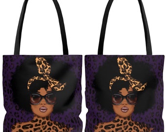 Gifts for Black Women Trust Black Girls Empowerment Tote Trust Black Women Tote Bag Red African American Tote Gifts under 35