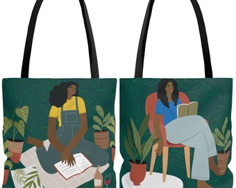 Gifts for Black Women Trust Black Girls Empowerment Tote Trust Black Women Tote Bag Red African American Tote Gifts under 35