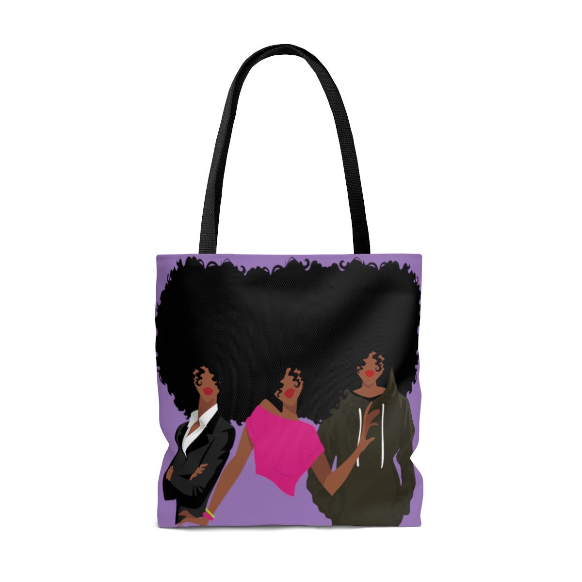  Silkfly 4 Pack Women Tote Bags African American