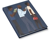 Black Men Read Journal - Ruled Line - Book Lover - Bookish Gifts - Black Readers - African American - Young Gifted Notebook - Hardcover