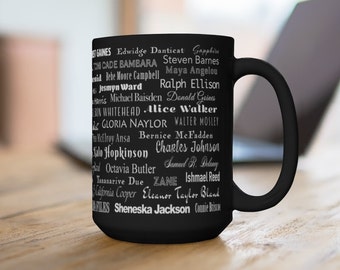 Black Writers Mug: African American Literary Gift