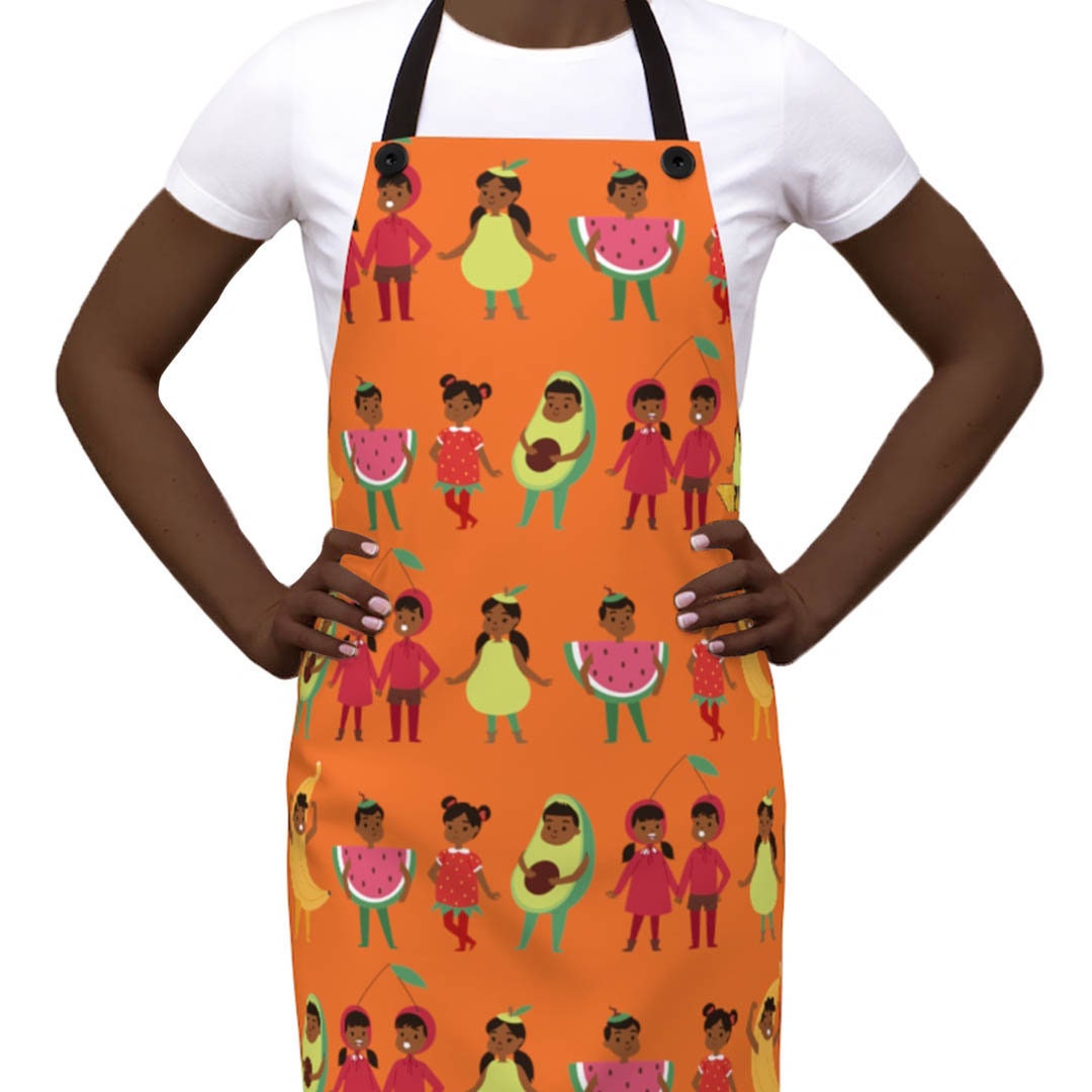 Fruit Kids Apron African American Aprons Black Girl Magic Etsy