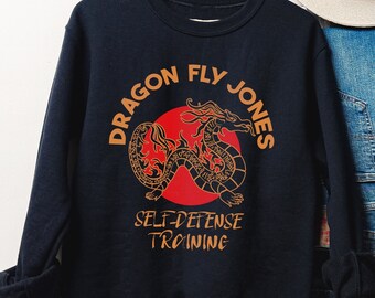 Dragon Fly Jones Sweatshirt: 90s Black TV Show Inspired