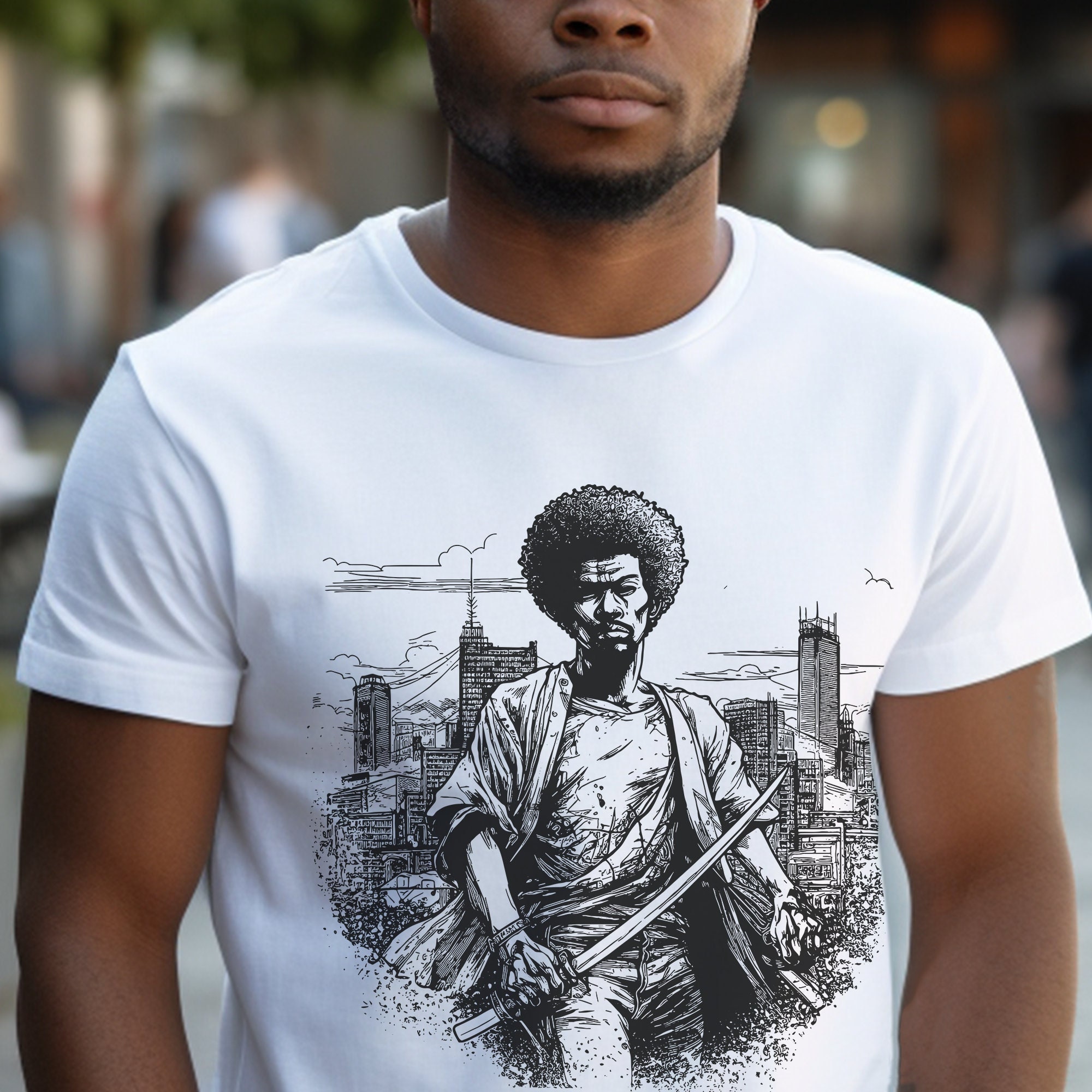 Afro Samurai #s40 Essential T-Shirt for Sale by EmilyGoEGD