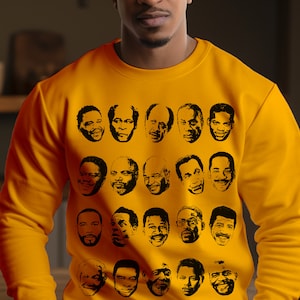 TV Dads Sweatshirt - Black Fatherhood - Black Daddy - African American Tops - Classic TV Shows - Black Actors