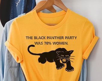 Black Panther Party Women's History T-Shirt: Empowerment Tee