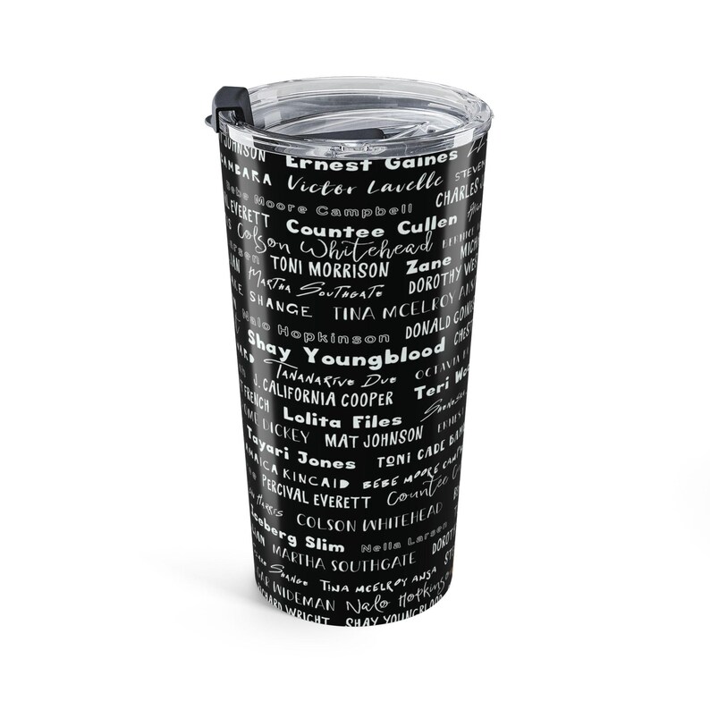 Black Writers 20oz Tumbler: Literary Authors Gift for Book Lovers image 5