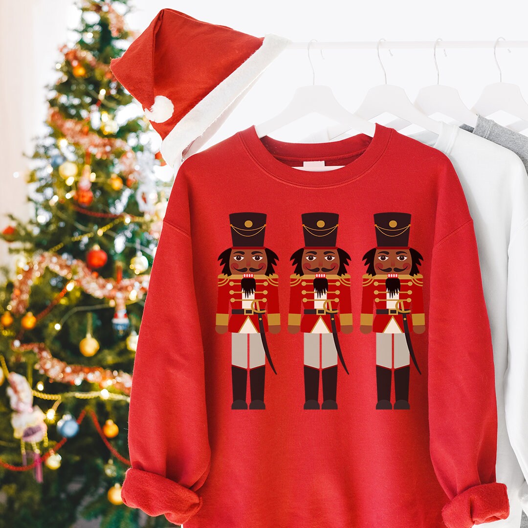 Black Nutcracker Sweatshirt Brown Nutcrackers African Etsy