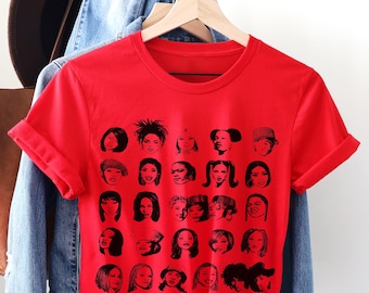 Female Rappers Tee: Hip Hop Rhyme Queens - Black Music History