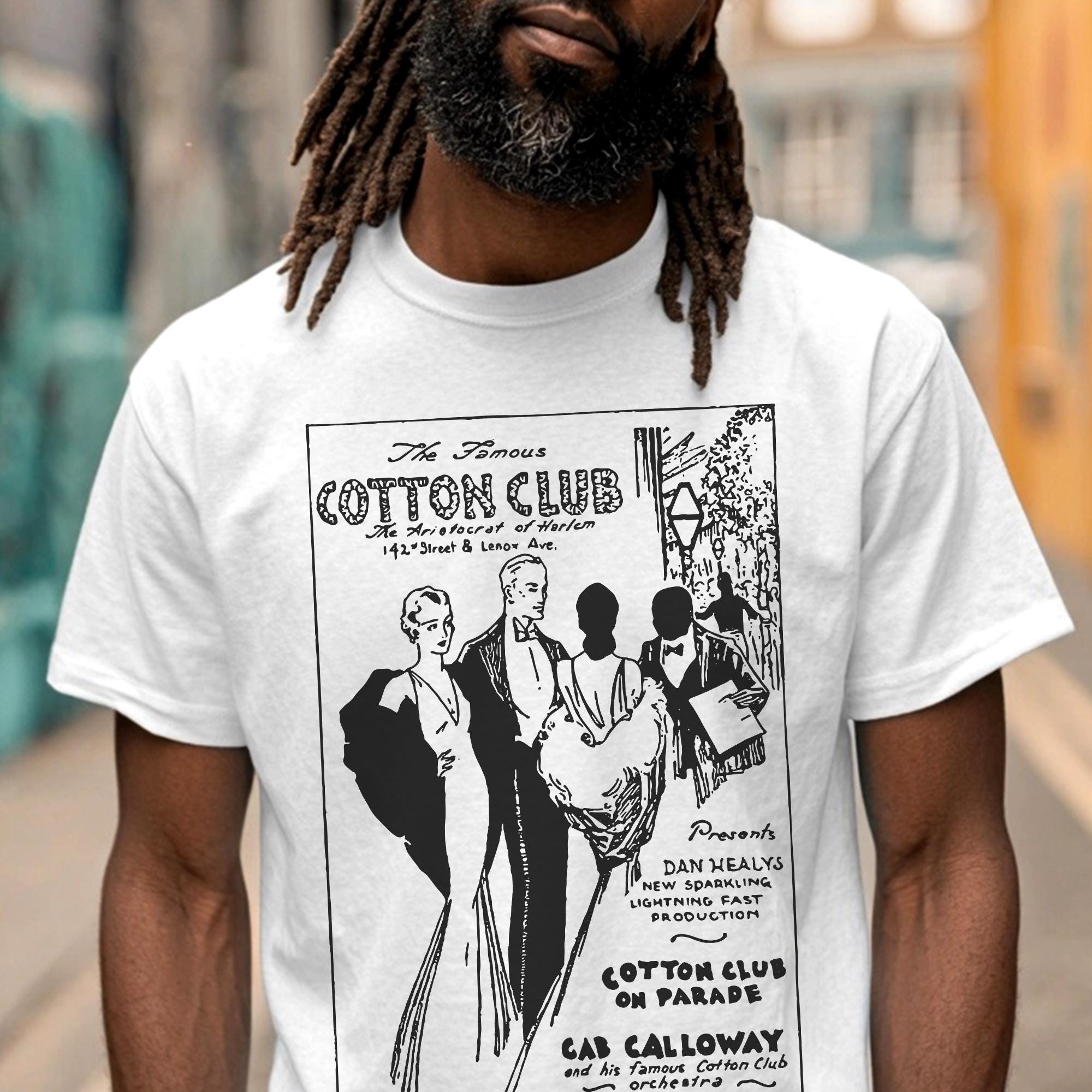 Harlem Nightclub Shirt - Vintage 1920s Style - Renaissance