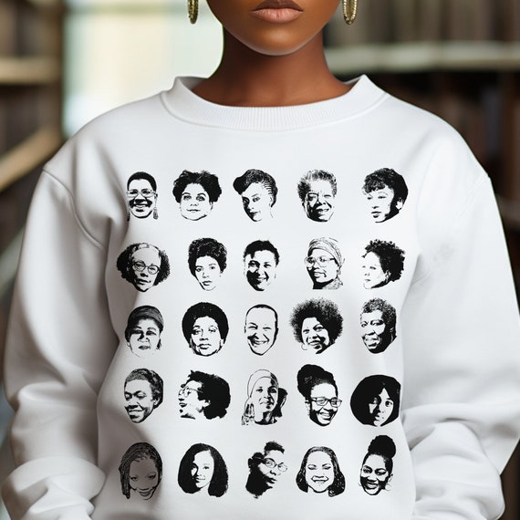 Women Writers Sweatshirt African American Tops Female Authors