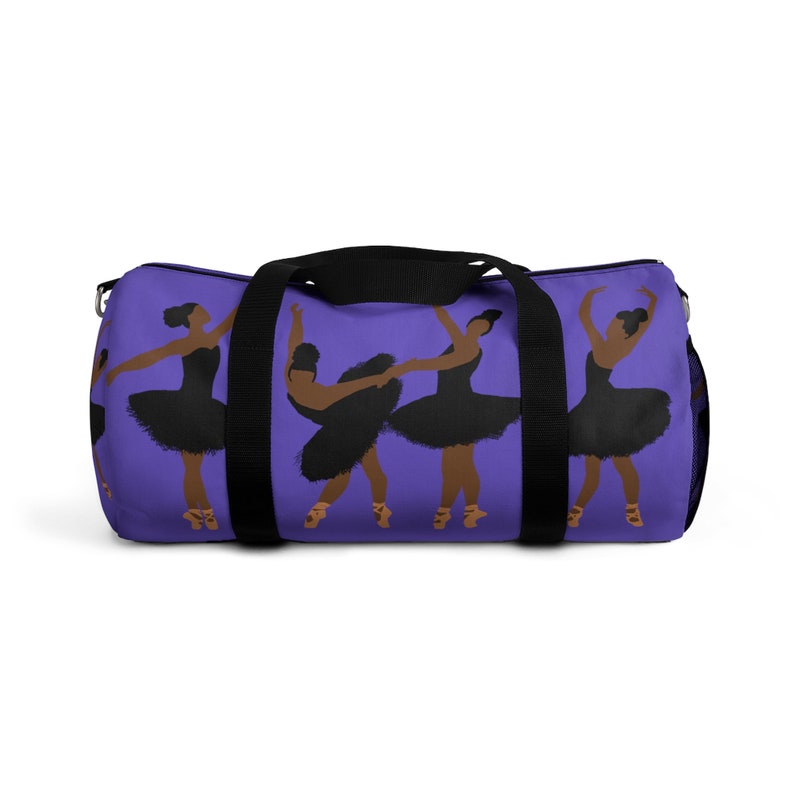 Black Ballerina Duffel Bag African American Dance Ballet Duffle Bag Dancer Gifts Black Dancers Black Girl Magic Misty Copeland image 6