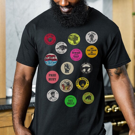 huey newton t shirt