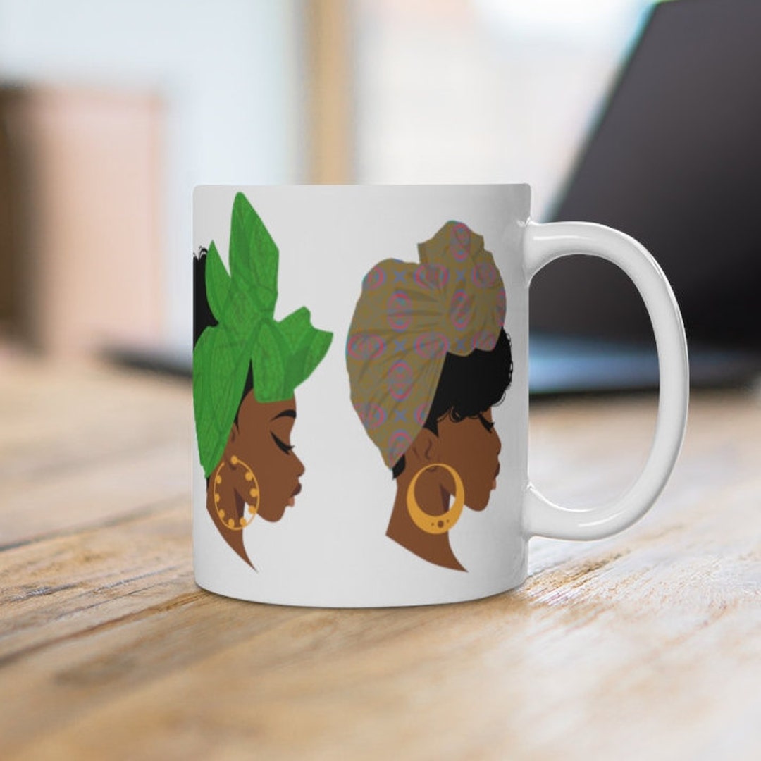 Headwraps Mug African American Gifts Black Women Matter Natural