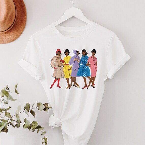 Vintage Fashion Shirt Retro Black Women African American - Etsy