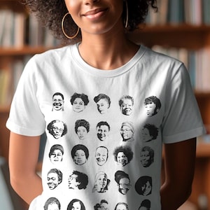 Black Women Writers Shirt - Black Literature - Urban Fiction - Gift for Writer - African American Authors - Black History- Black Woman Pride