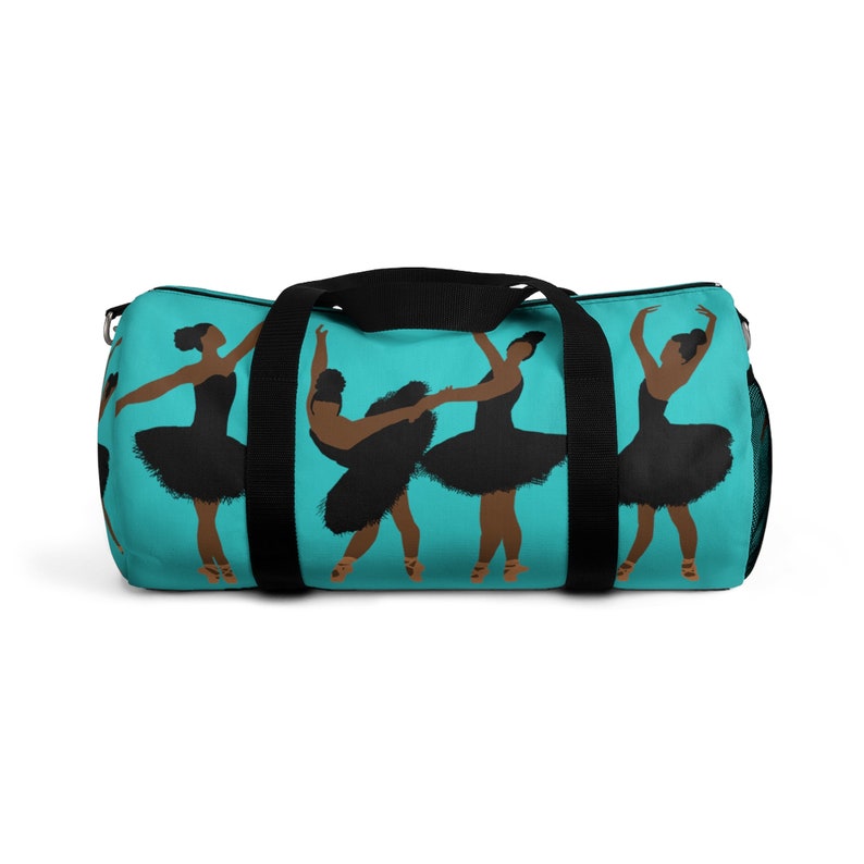 Black Ballerina Duffel Bag African American Dance Ballet Duffle Bag Dancer Gifts Black Dancers Black Girl Magic Misty Copeland image 4