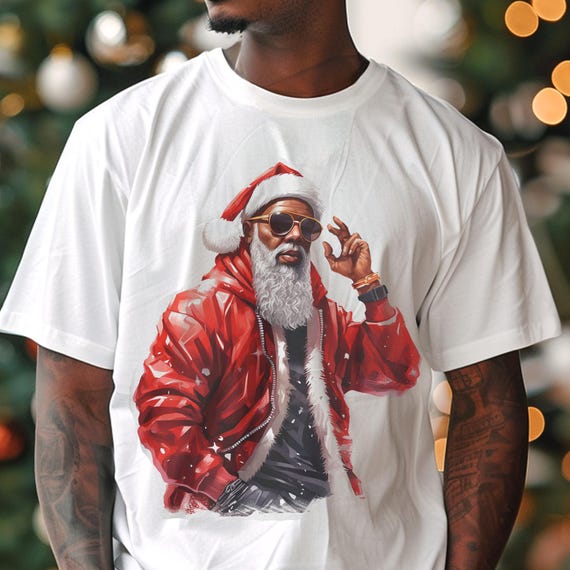 T-shirt Merry Christmas Avec Santa 311 Band – Couleur Noir, Tailles S à 5XL, Personnalisable – Neuf Avec étiquettes