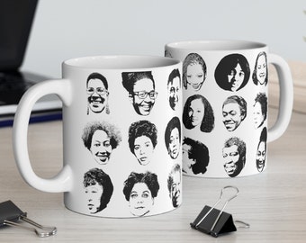 Black Women Writers Mug - Literary Gift - Black Literature - Female Writers - Gifts for Readers - English Majors - Writing Teacher