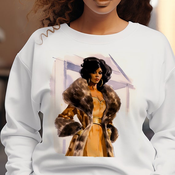 Fur sweatshirt 2025 women