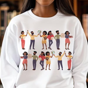 Black Educators Sweatshirt: Gift for Teachers