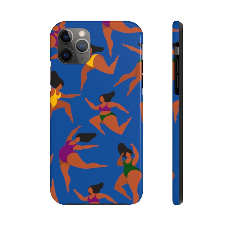 African American Phone Cover Body Positive iPhone 11 Black Women Art Thick Girls Phone Cases Black Girl Magic iPhone 12