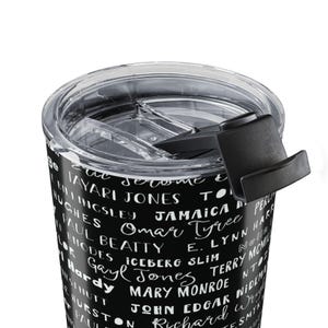 Black Writers 20oz Tumbler: Literary Authors Gift for Book Lovers image 6