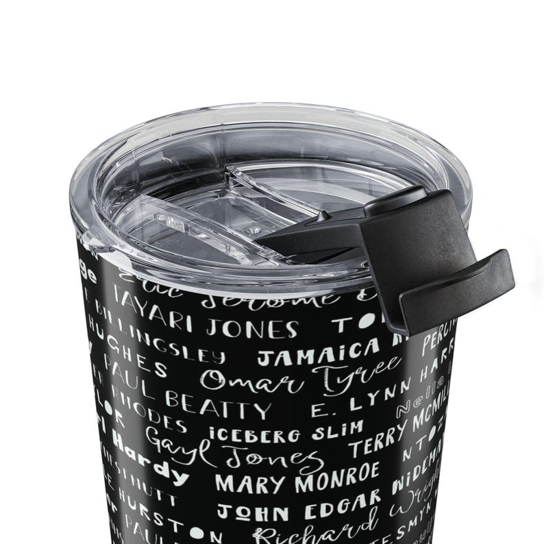 Black Writers 20oz Tumbler: Literary Authors Gift for Book Lovers image 6