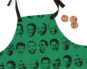 TV Dads Apron: Black Television Show Fathers - Afrocentric Gift