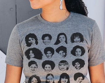 Black TV Moms Tee - African American Shirt - Black Women in Hollywood - Black Film - Black Motherhood - Black Moms - Gift for New Mom - Mama