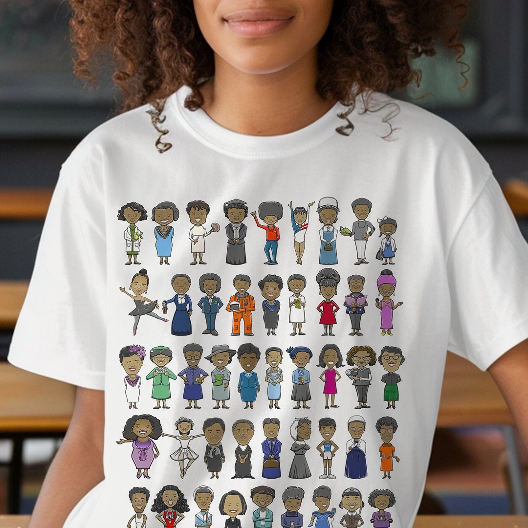 Black History Women Shirt: Firsts, Icons, and Trailblazers Tee - Etsy