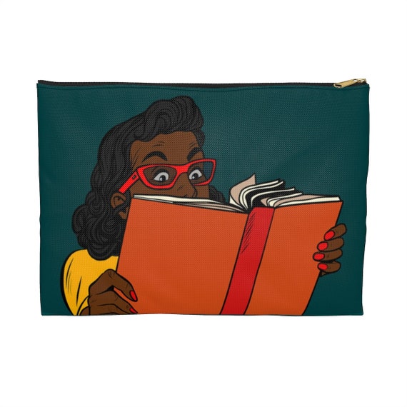 Bolsa de accesorios para mujer de lectura Lectura de mujeres negras Bolsa  afroamericana Regalo para lector Escritores negros Regalos librescos -   México