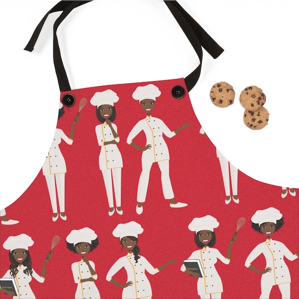 Black Women Chefs Apron – Brown Girls Cook, Culinary Gift
