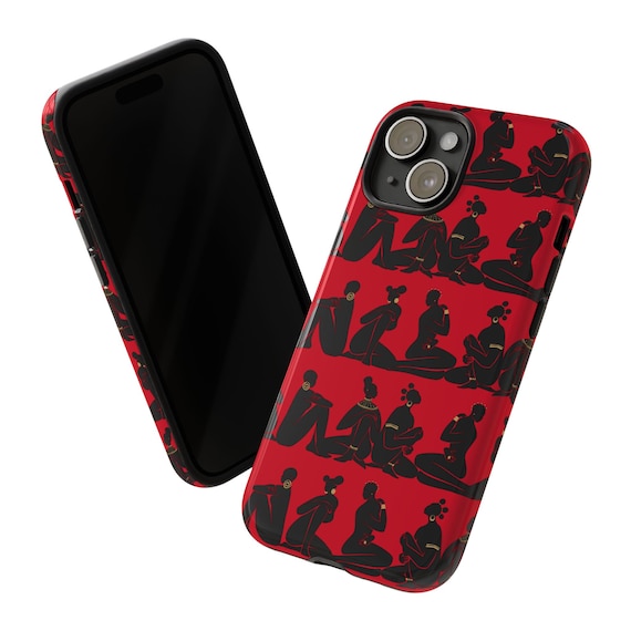 Black Queen Art Phone Case - Afro Women - Custom Cover