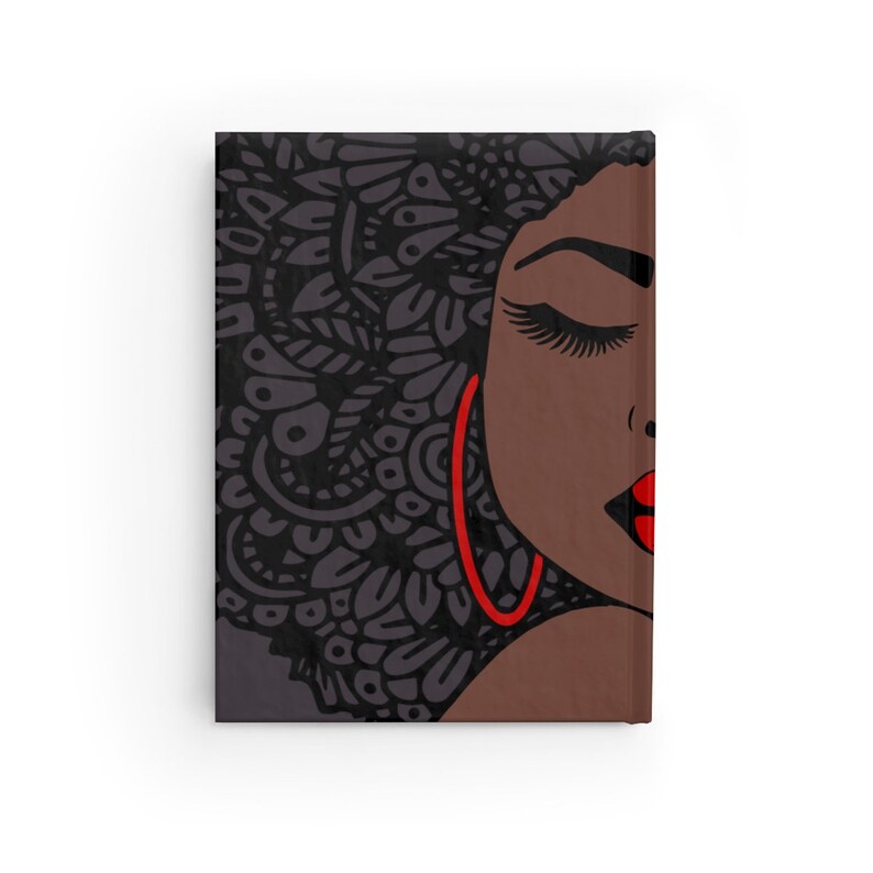 African American Journal African Woman Notebook Black Etsy